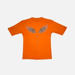 “J WEARS CROSSED WING TEE “