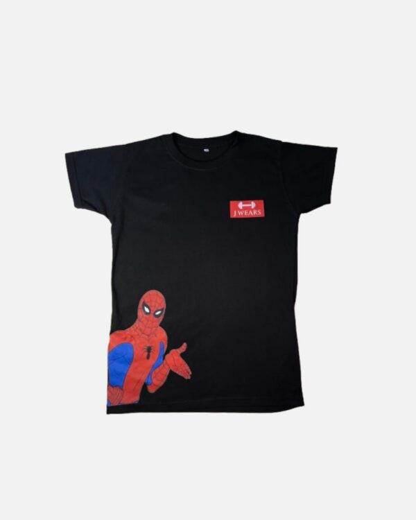 “J WEARS SPIDEY POSE TEE “
