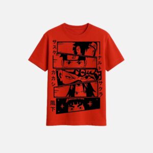 “J WEARS NARUTO 7 TEAM TEE”