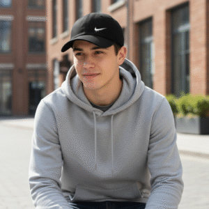 "J WEARS - NIKE LOGO DRIPPING CAP"