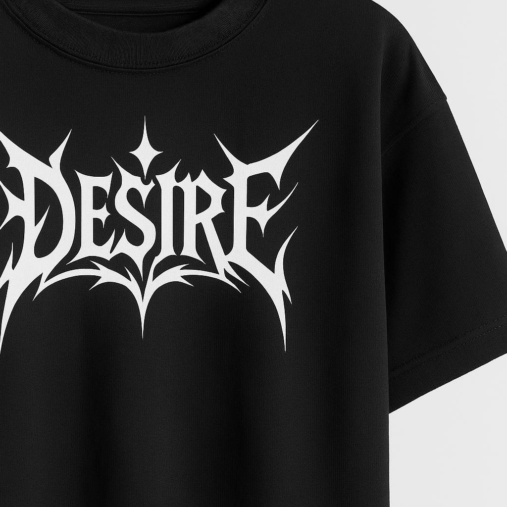 BLACK - GOTHIC DESIRE TEE - Image 3