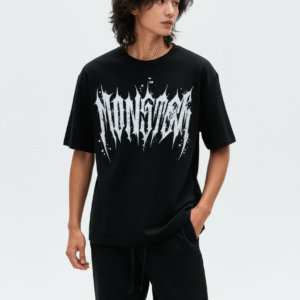 BLACK - GOTHIC MONSTER TEE