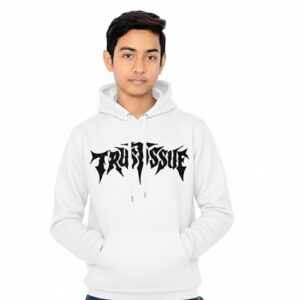 WHITE - TRUSTISSUE HOODIE